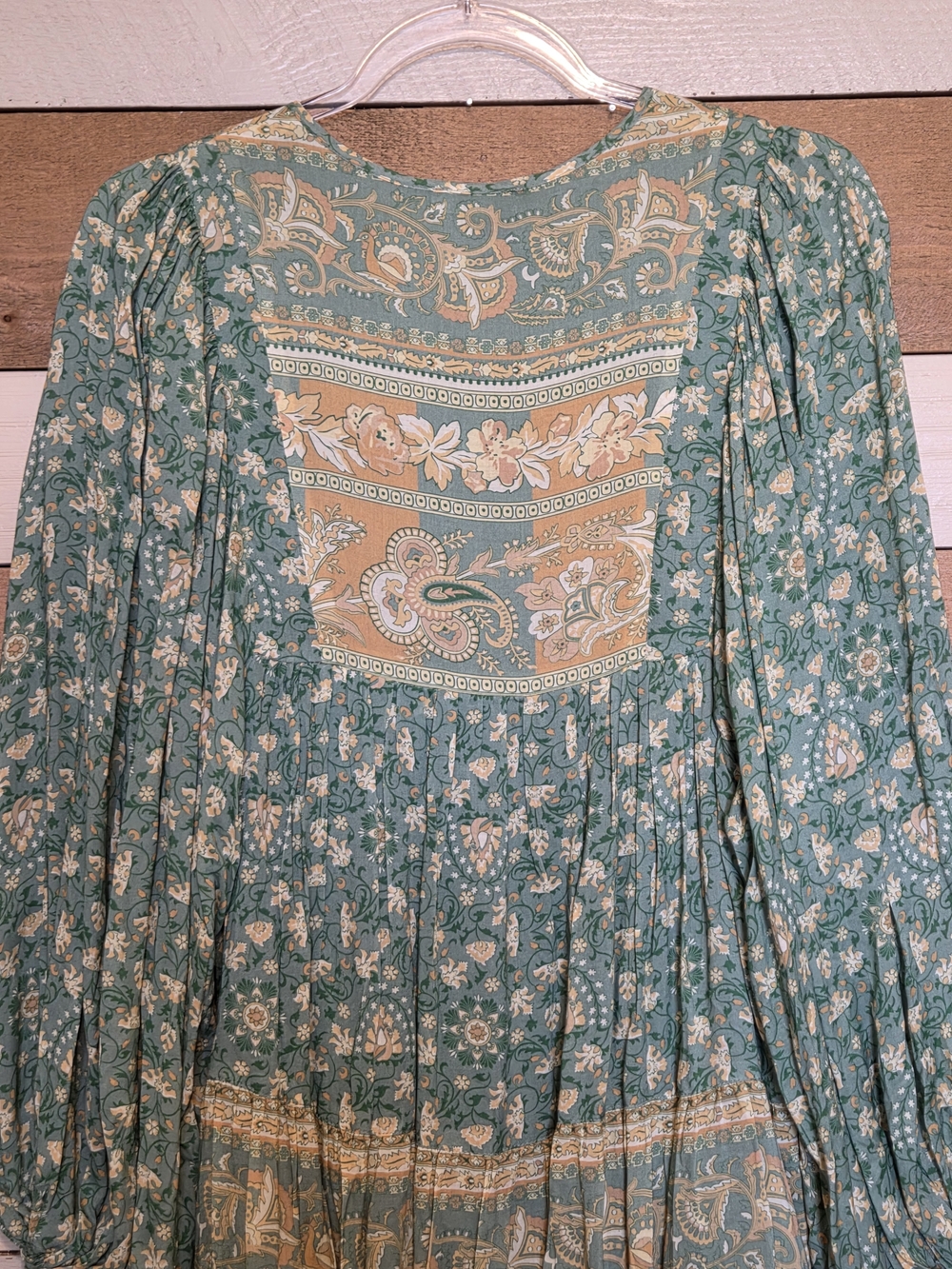 Spell Madame Peacock Mini Dress NWT - Picture 15 of 16